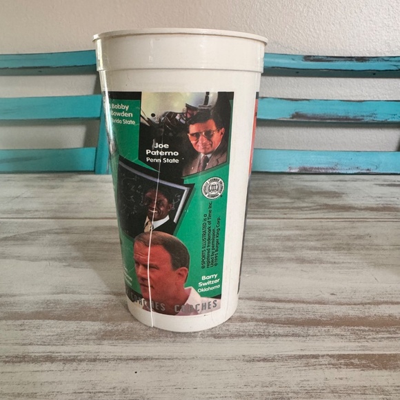 Vintage NBA‎ Coca Cola McDonalds Cups Plastic Large Sports Players Cups Lot of 9 - Picture 14 of 14